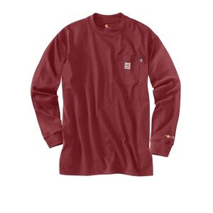 Carhartt FR force red long sleeve shirt 100 235 DBD